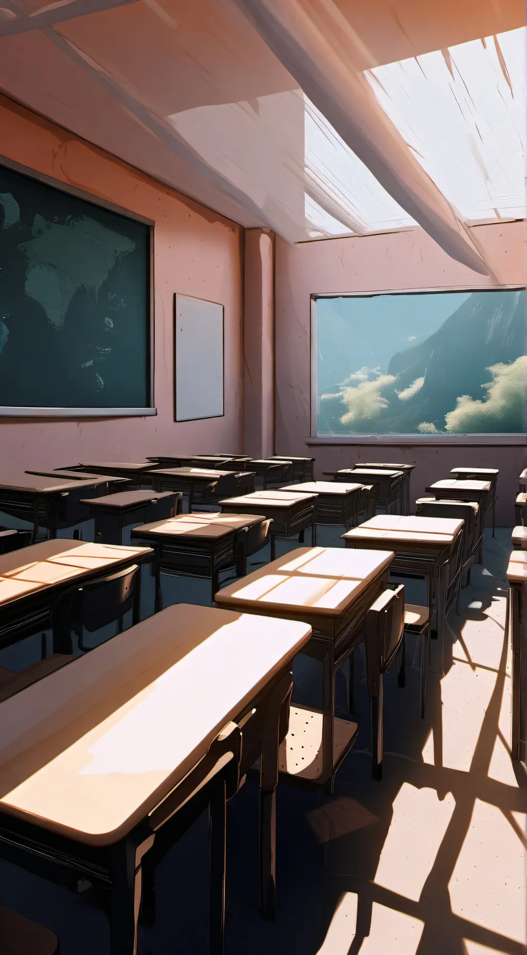 ai character: 🪱Classroom🪱 background