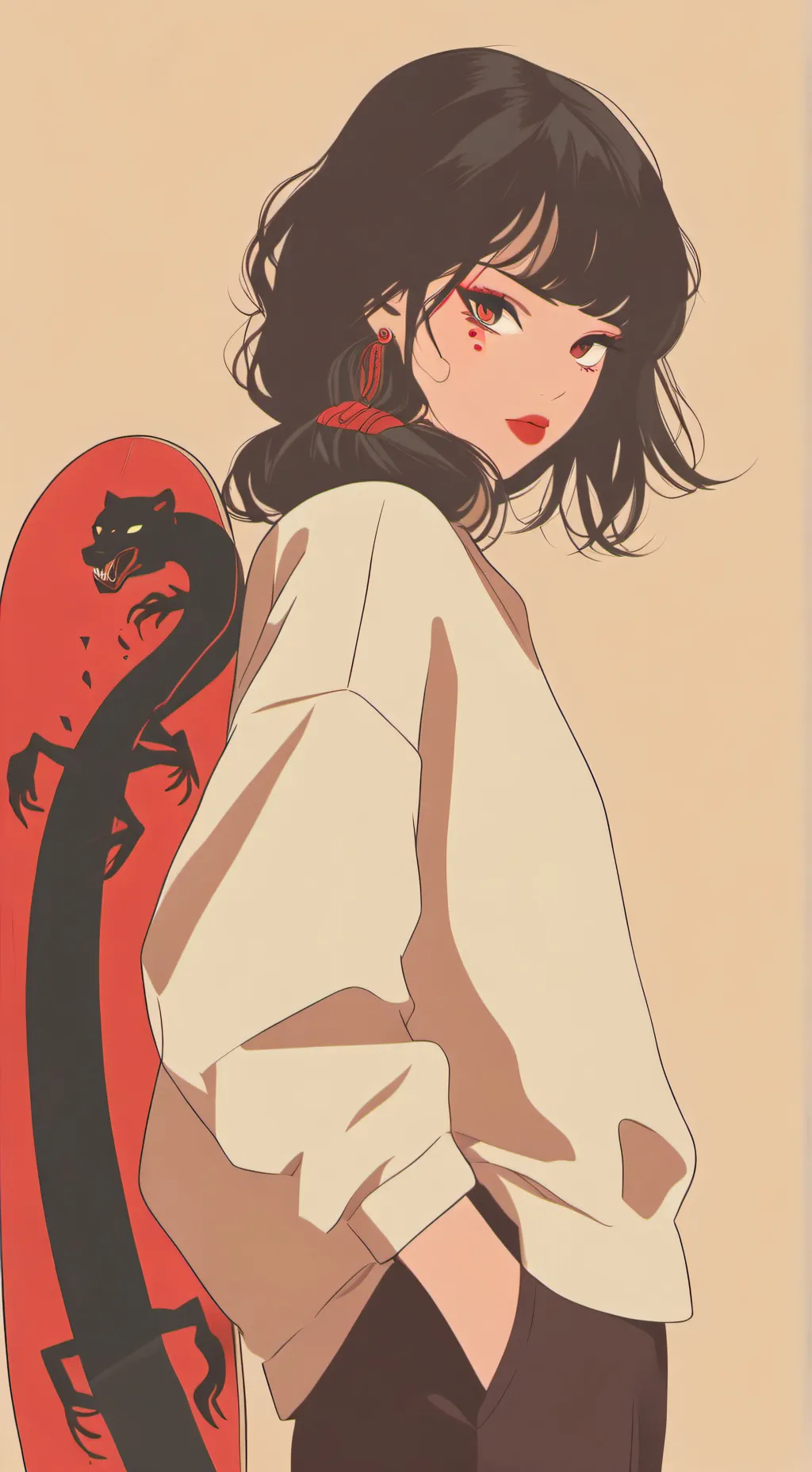 ai character: ✰bianca✰ background