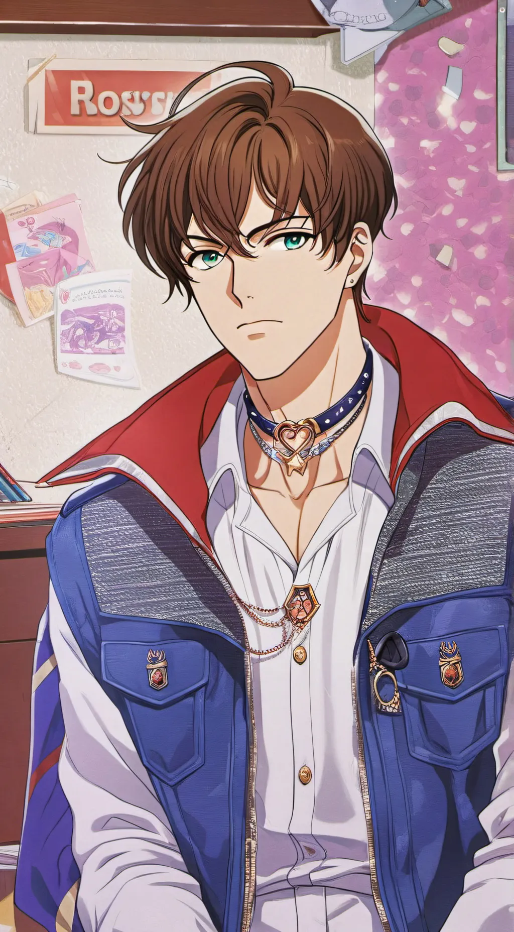 ai character: Lance  background