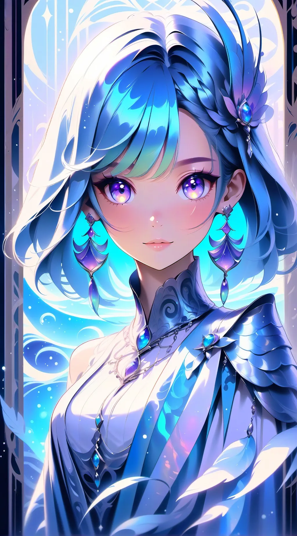 ai character: Leah background