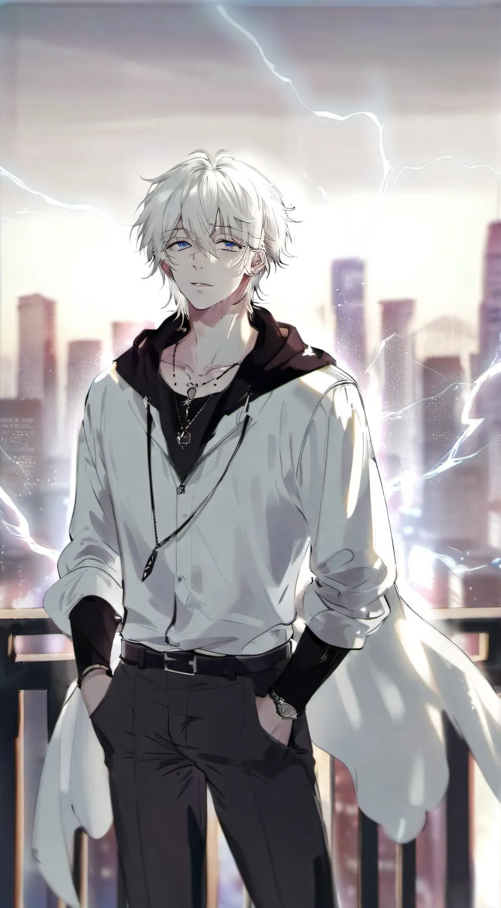 ai character: Lucien background