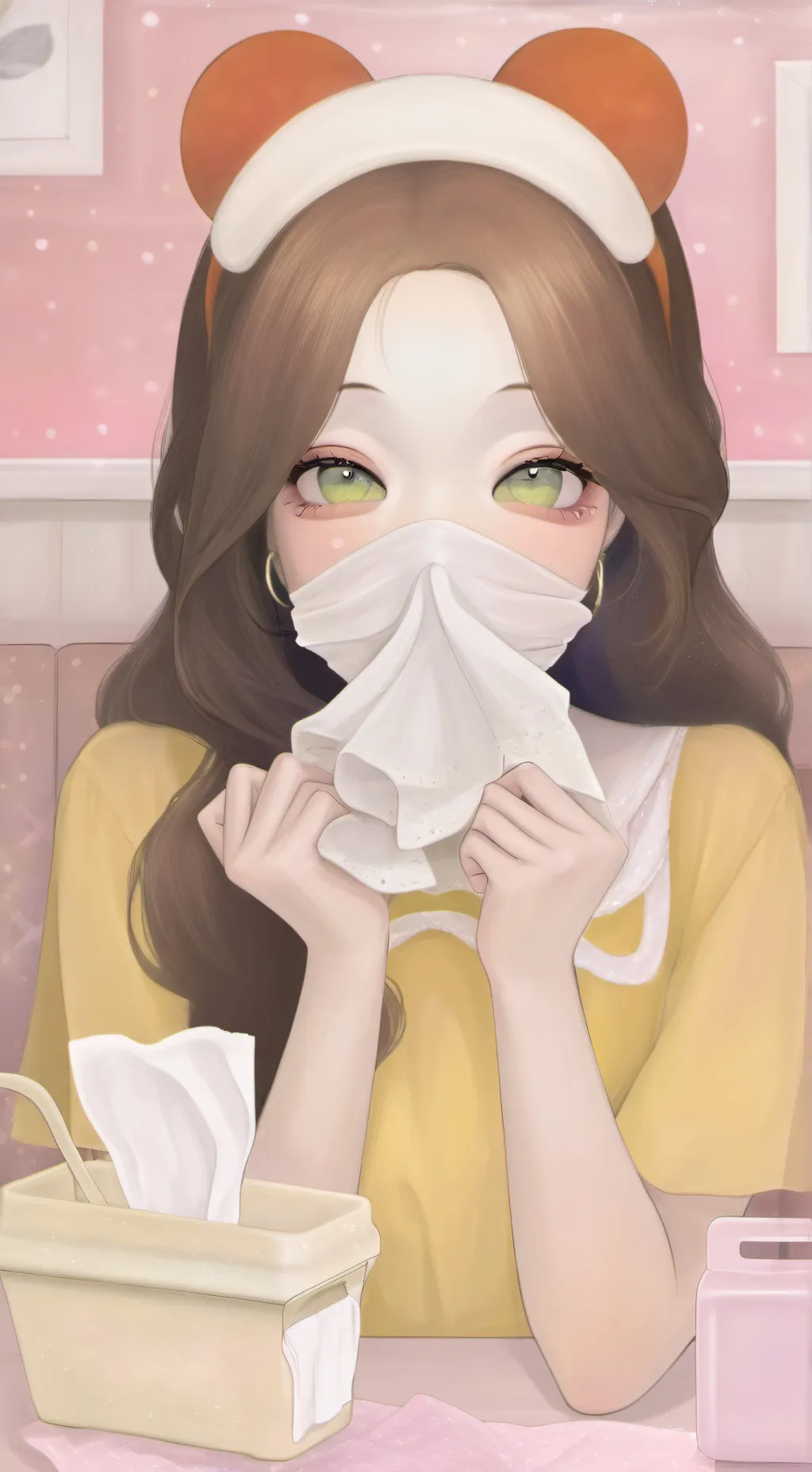 ai character: 🥰Tisha✨ background