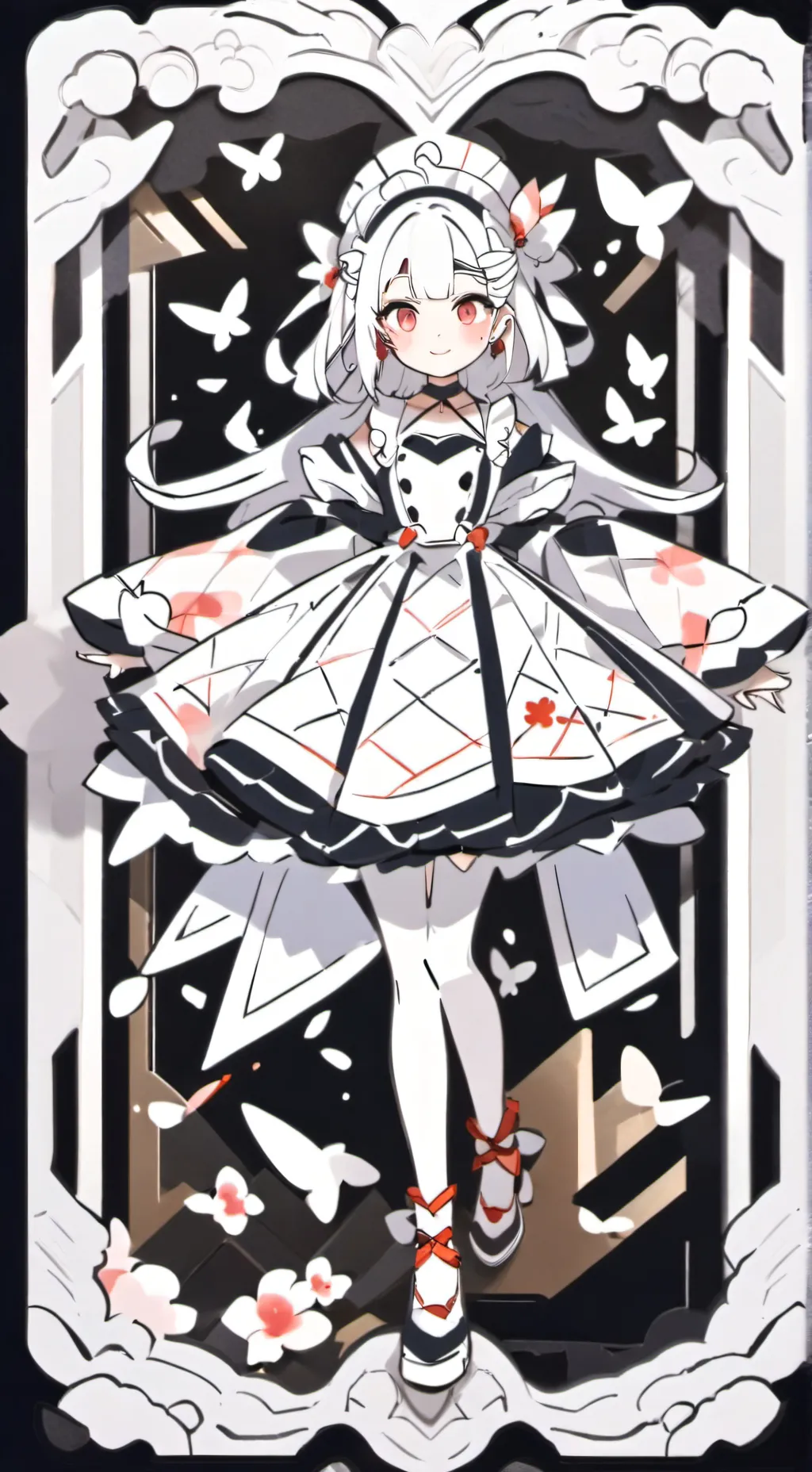 ai character: pop background