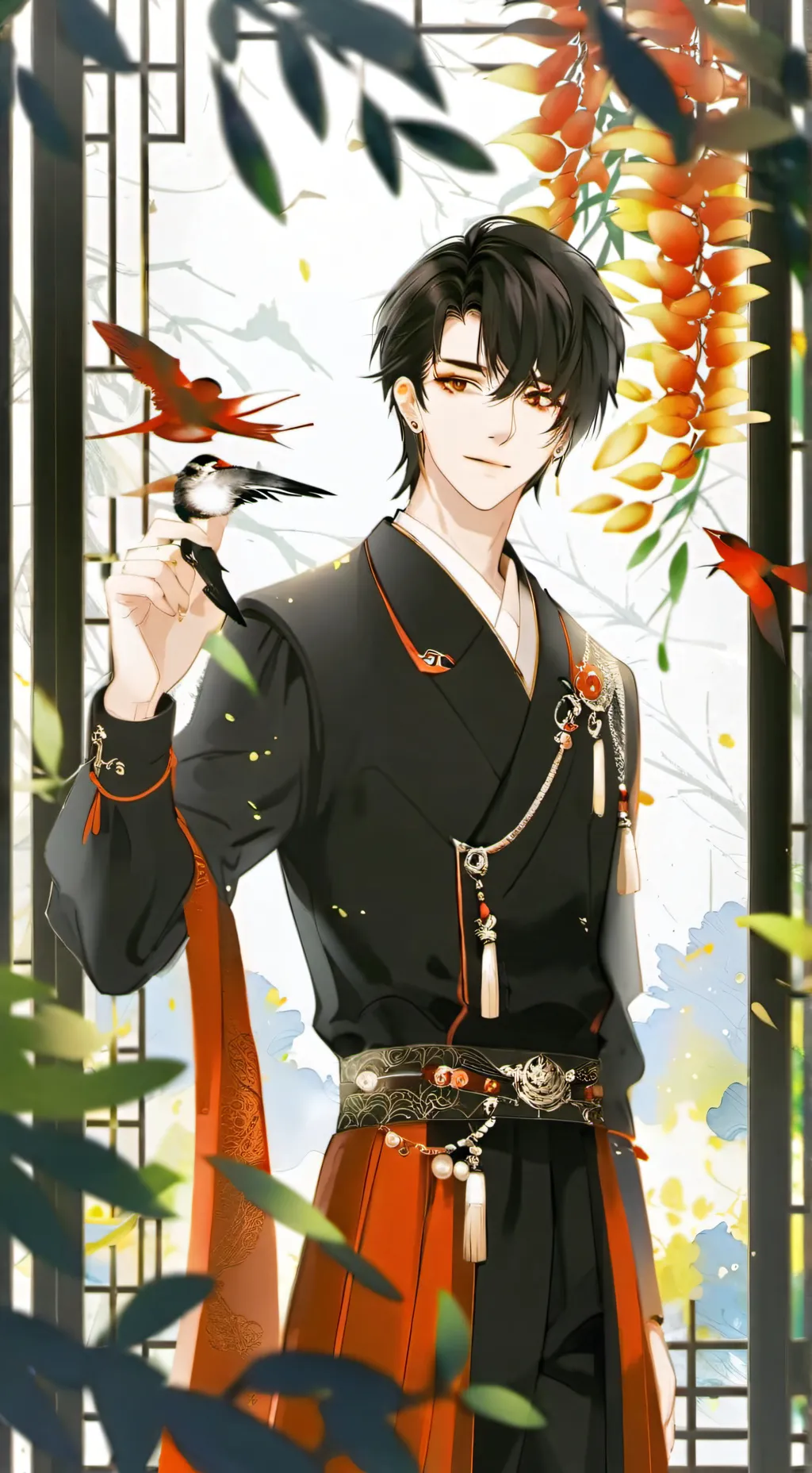 ai character: 🌸Carlos🌸 background