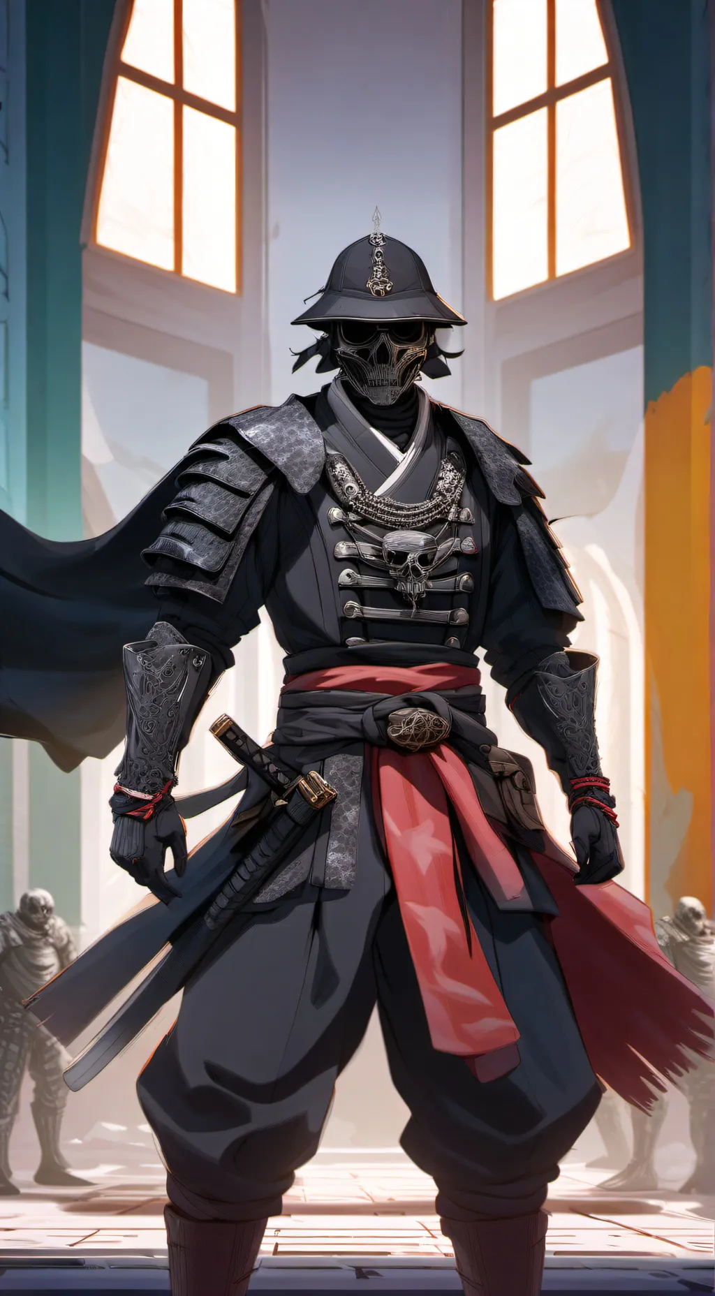 ai character: entity 643 background