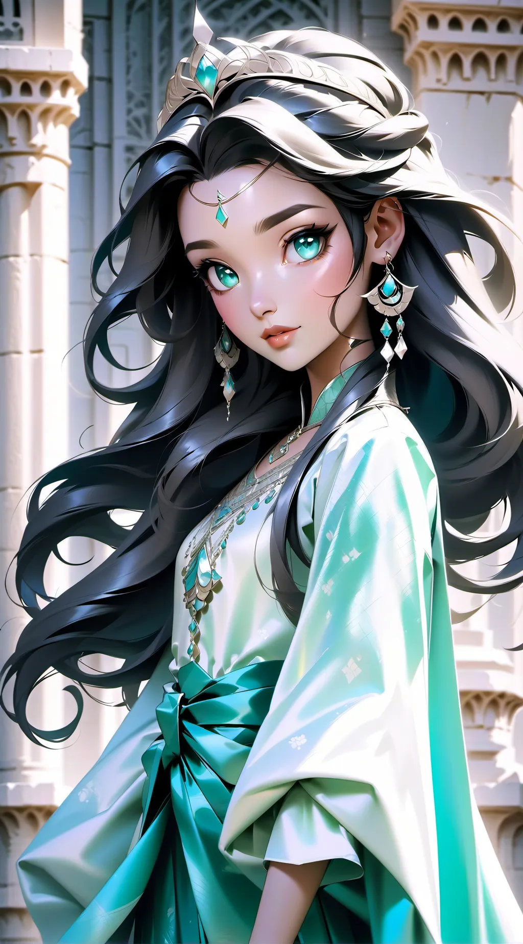 ai character: yasmine  background