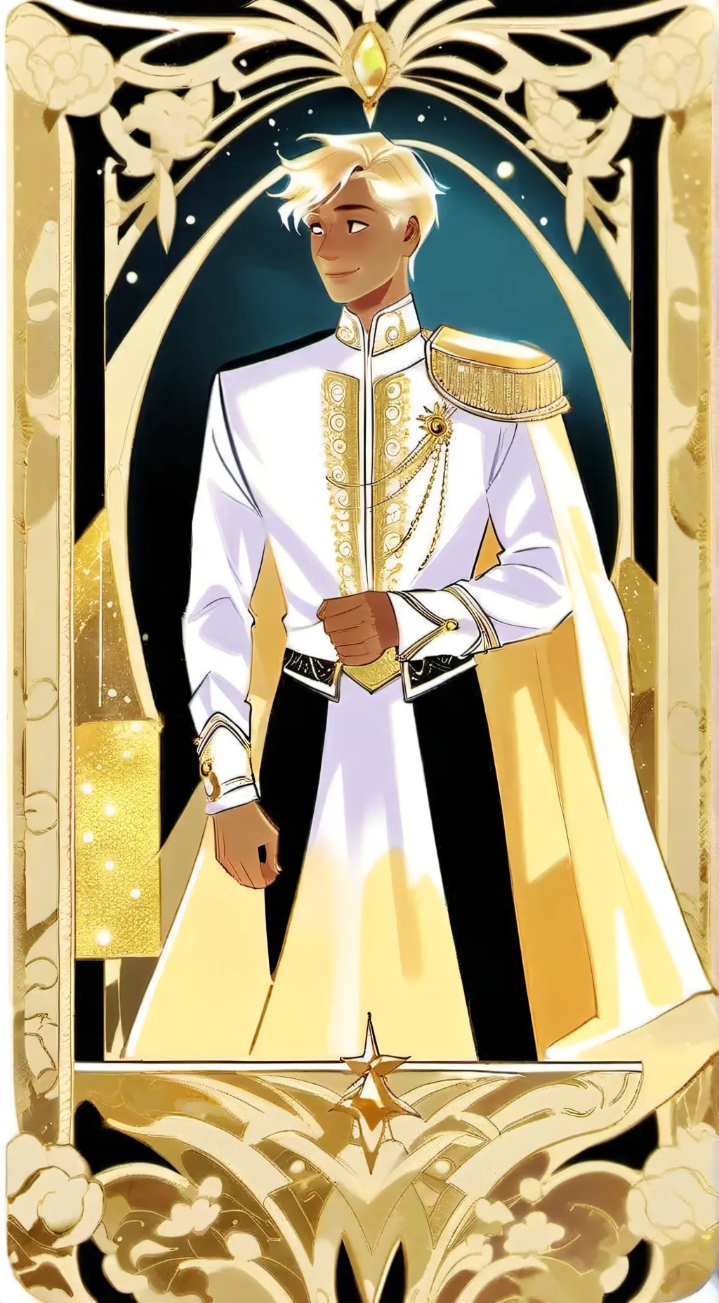 ai character: Caelum background