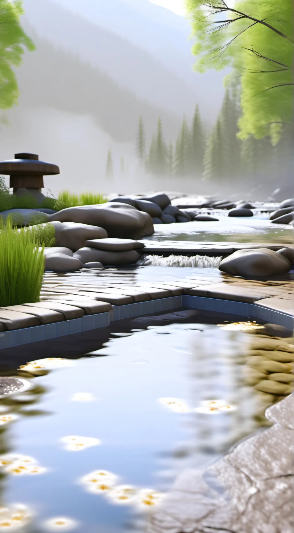 ai character: KNY hotsprings! background