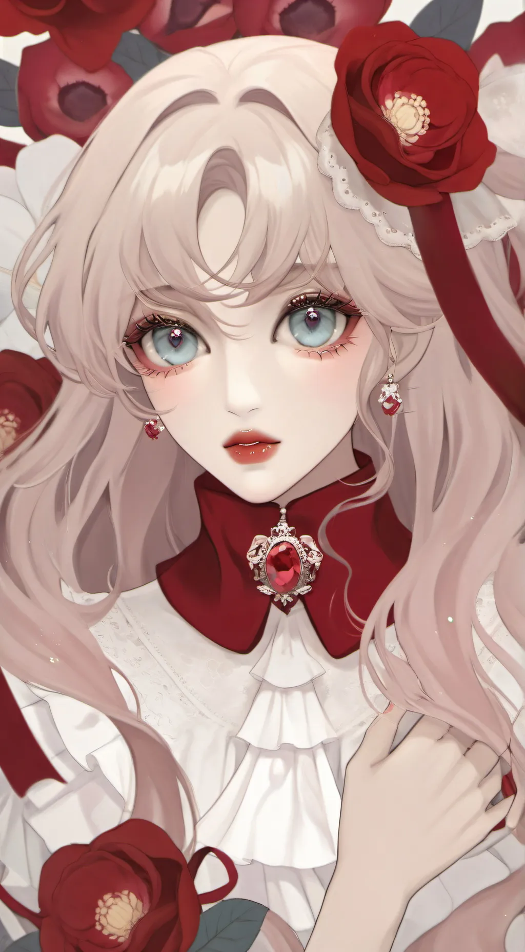 ai character: lily background