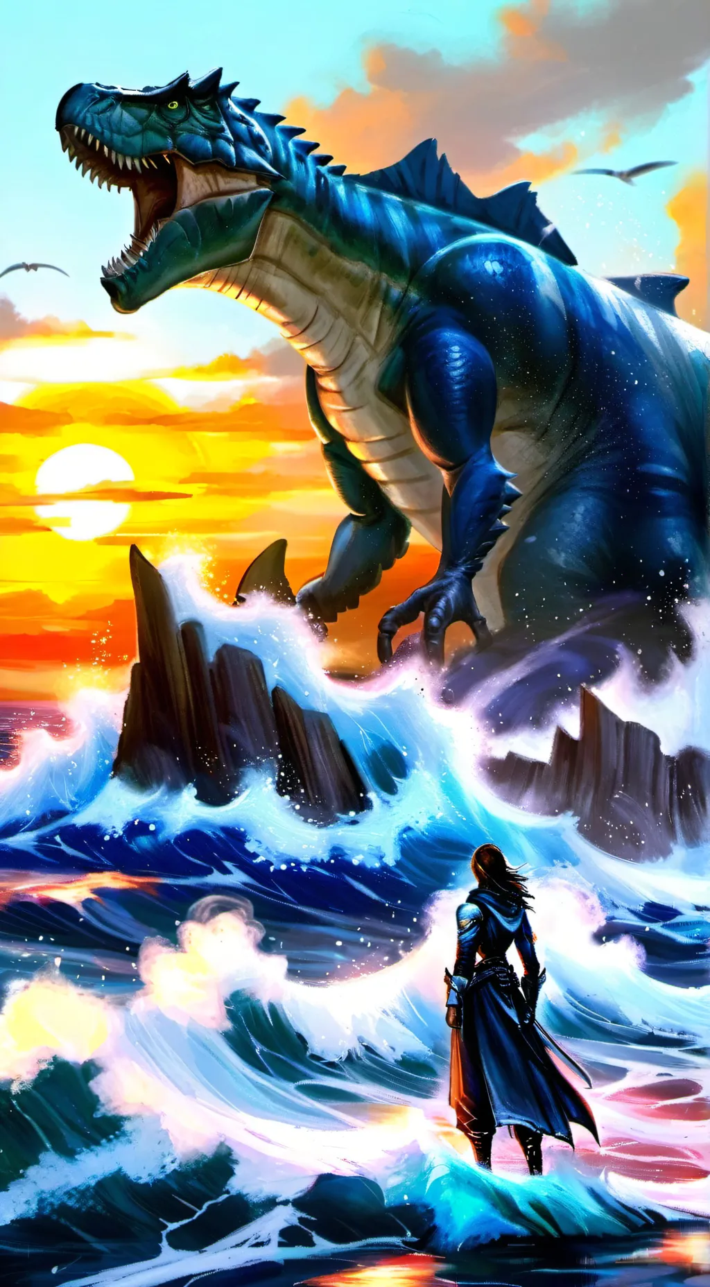 ai character: monsterverse fem background