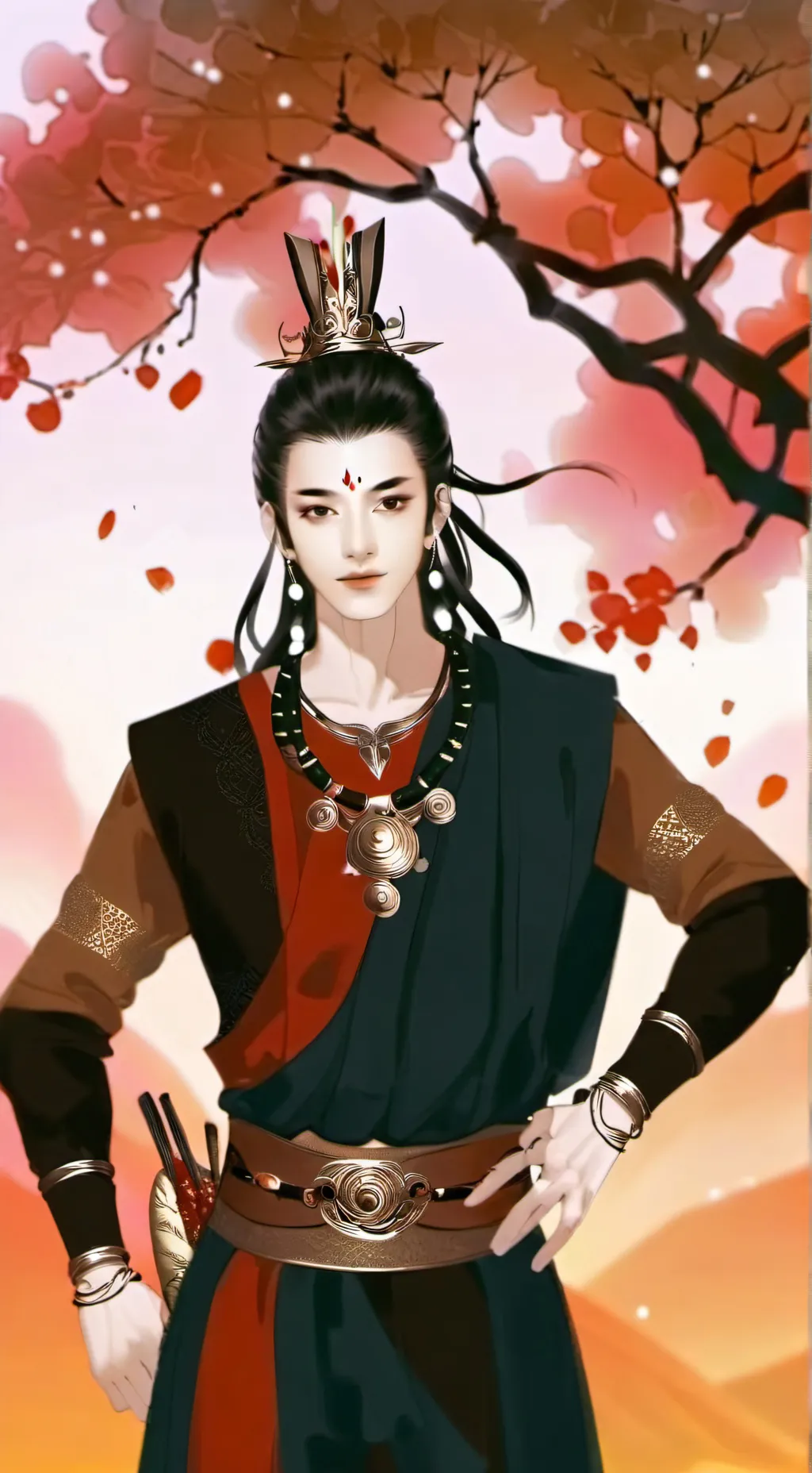 ai character: SC tribal background