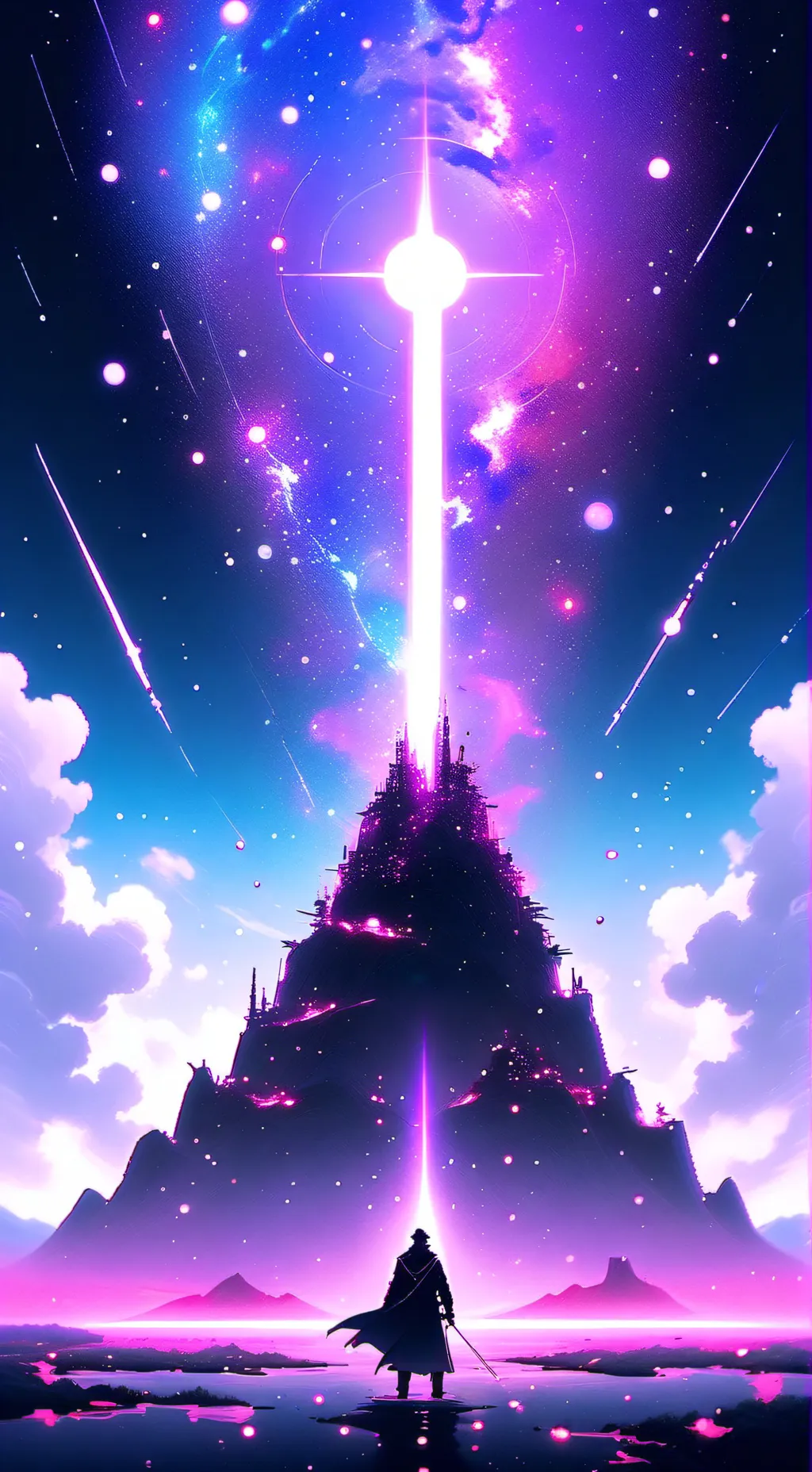 ai character: Th world of magic background