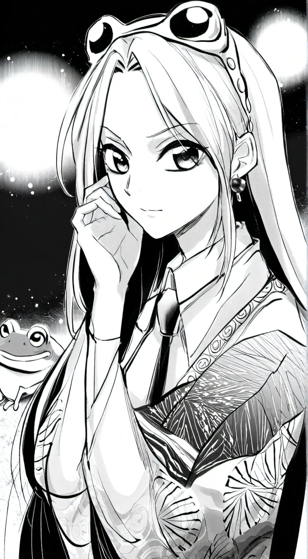 ai character: Deku x tsuyu  background