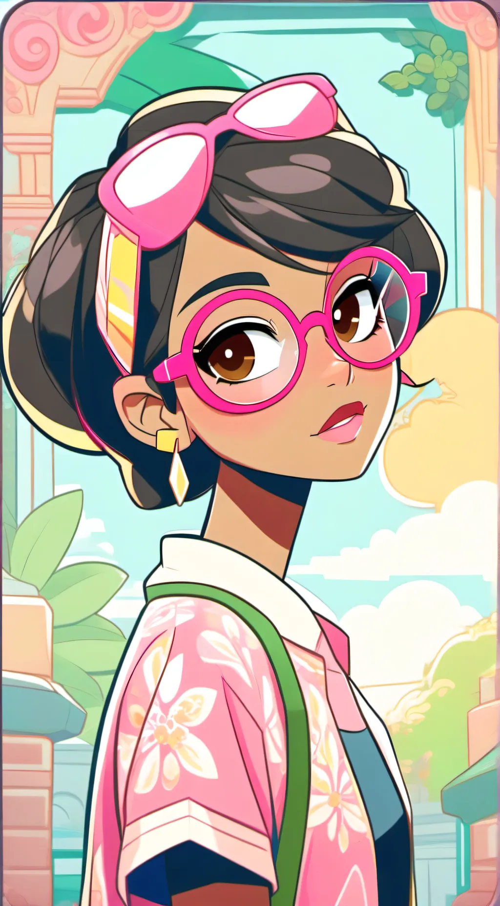 ai character: Mia background