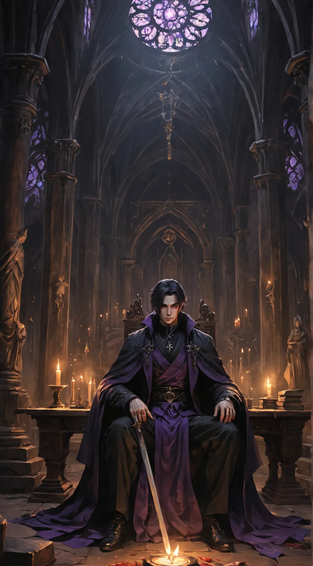 ai character: Lucien background