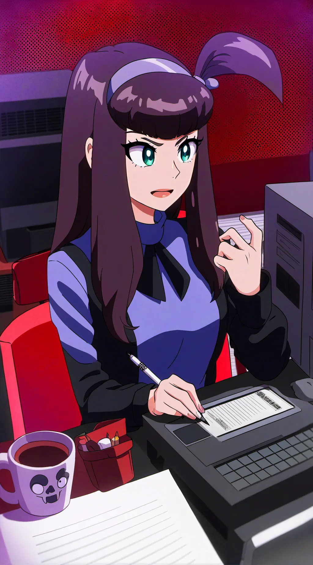 ai character: lucia background