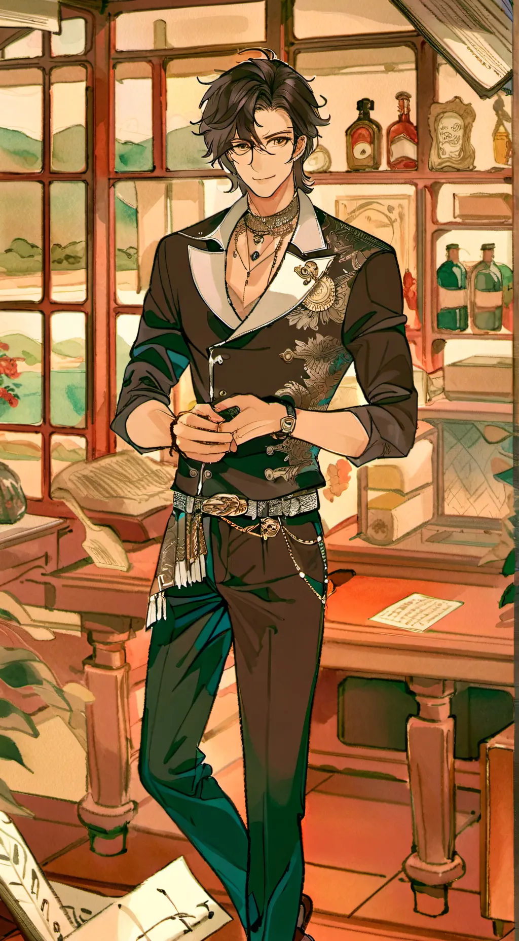 ai character: ★Ivan★ background