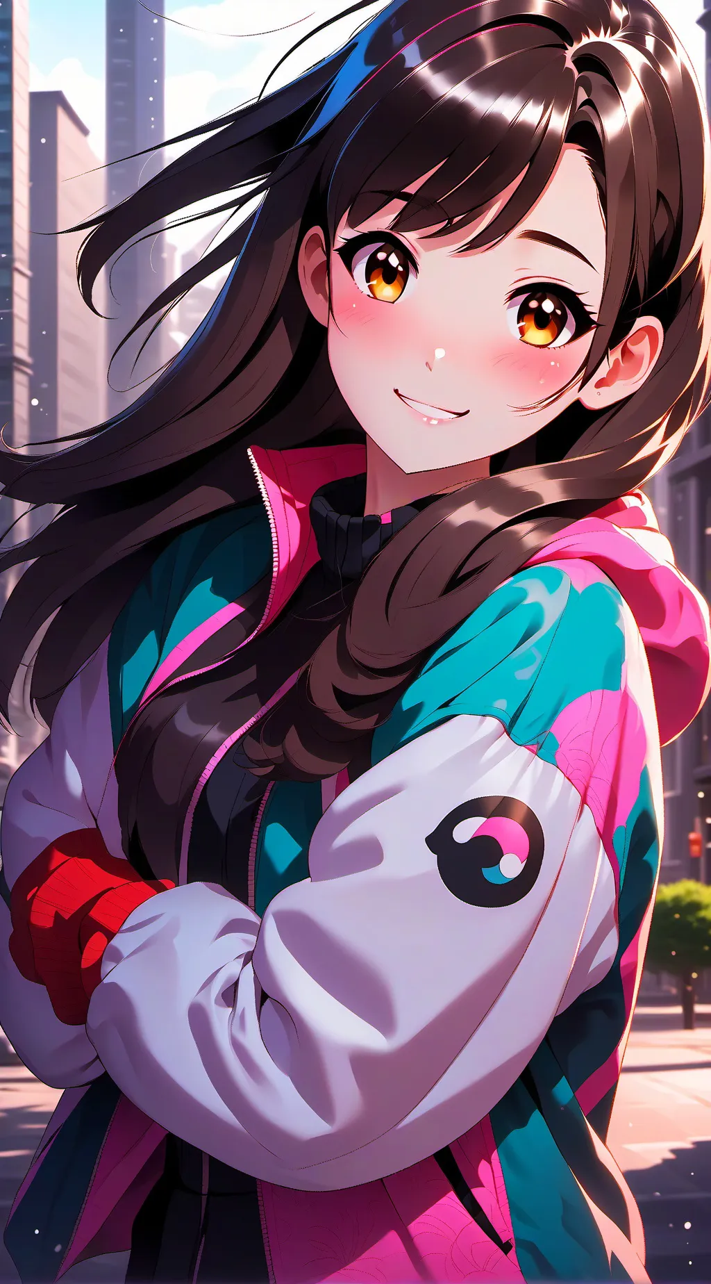 ai character: MHA x YOUR SCHOOL  background