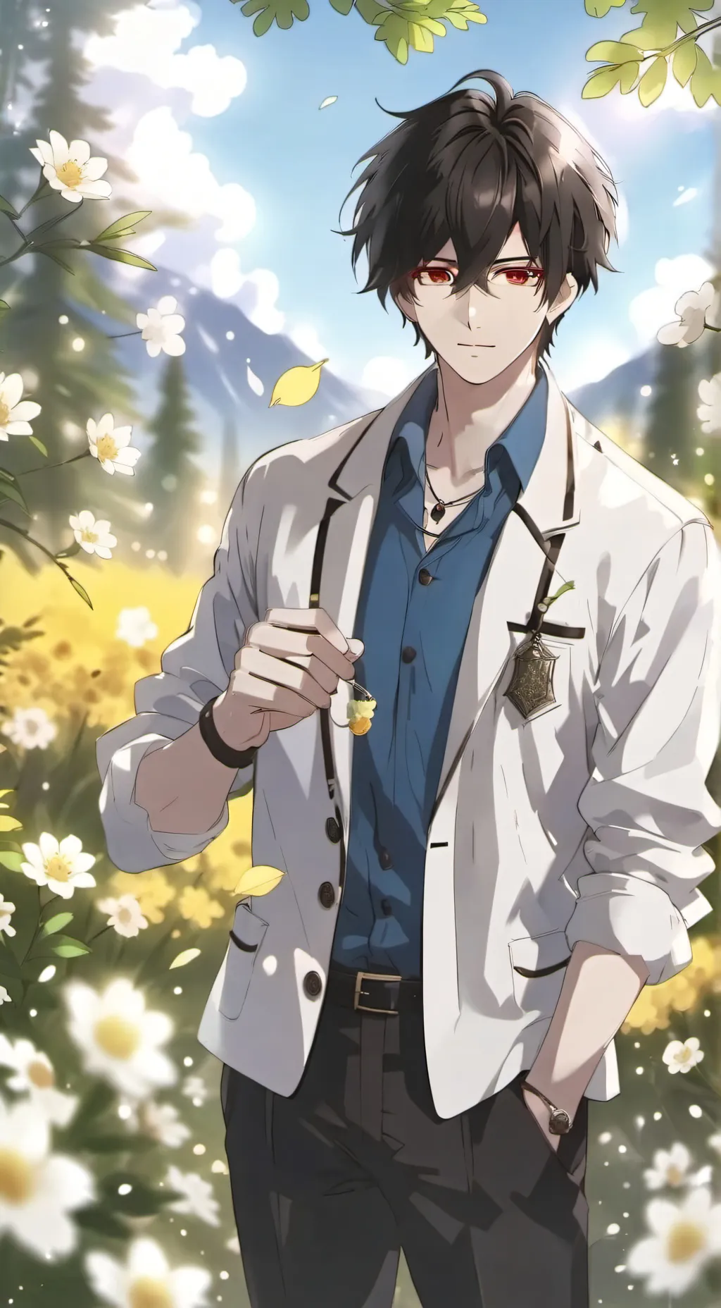 ai character: docter bruhthu background