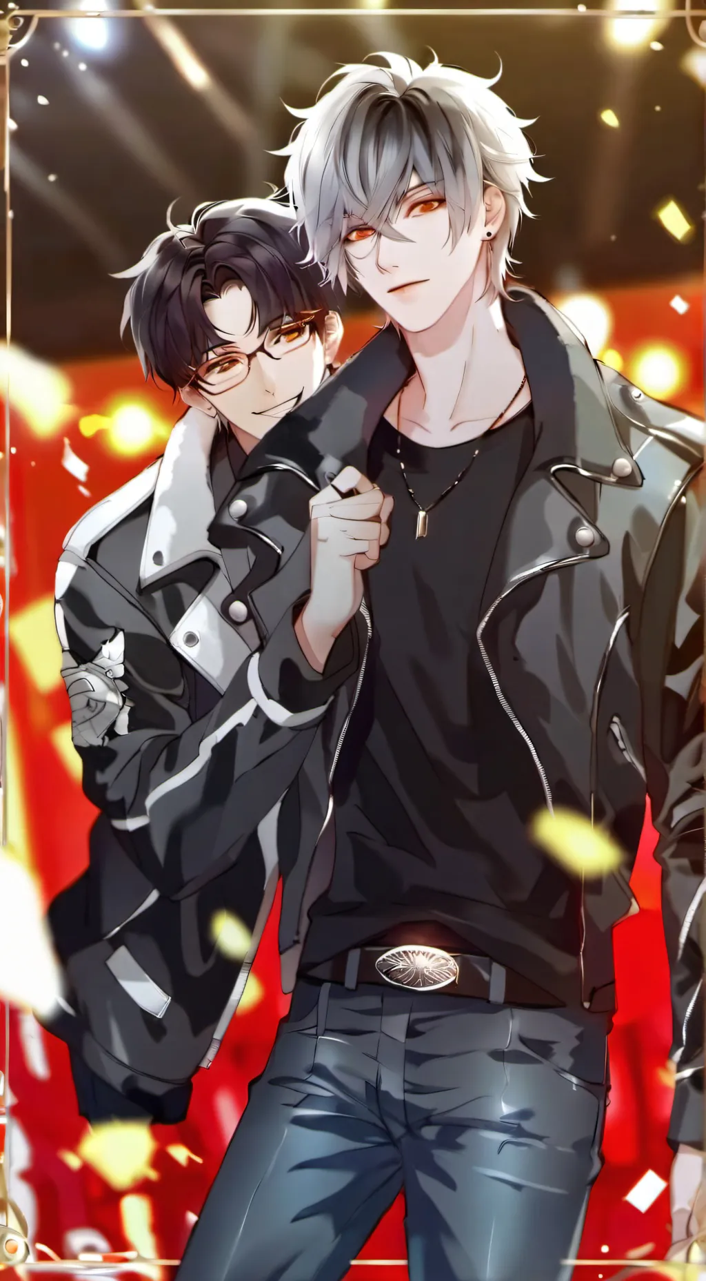 ai character: older brothers  background