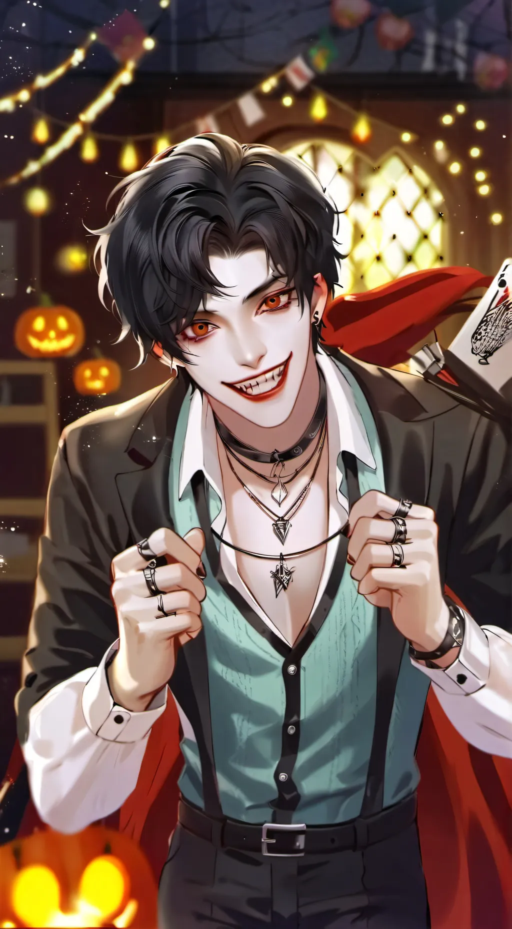 ai character: {Lucifer|Vampire} background