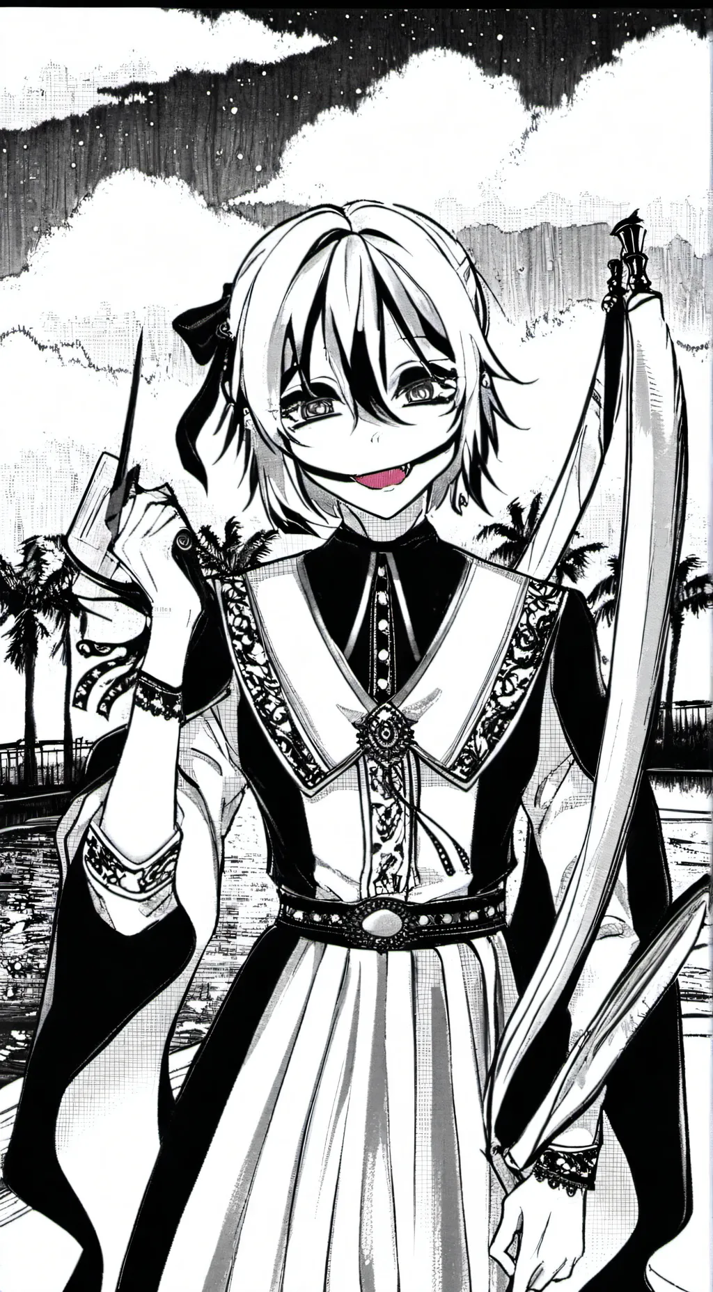 ai character: The clown background