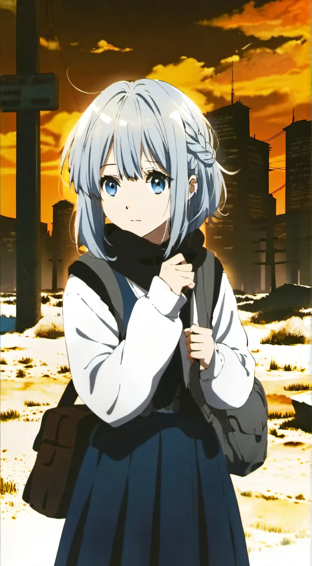 ai character: Miki background