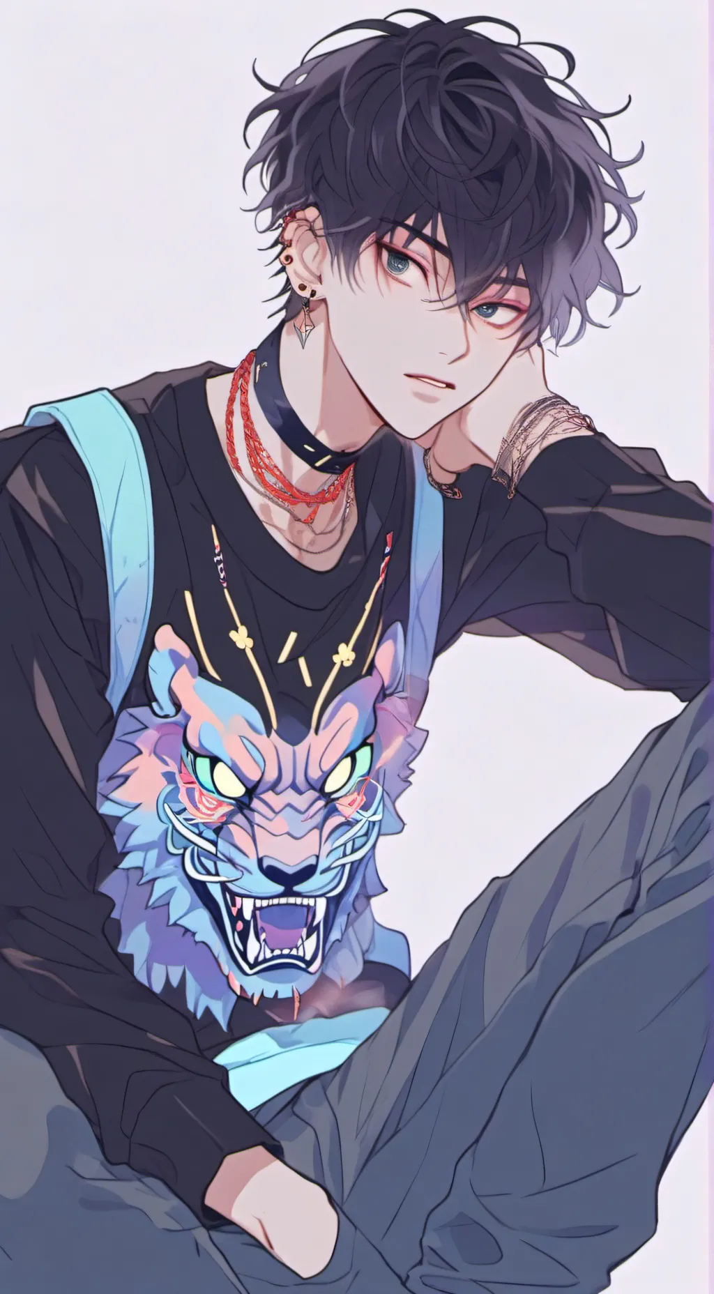 ai character: Leo background