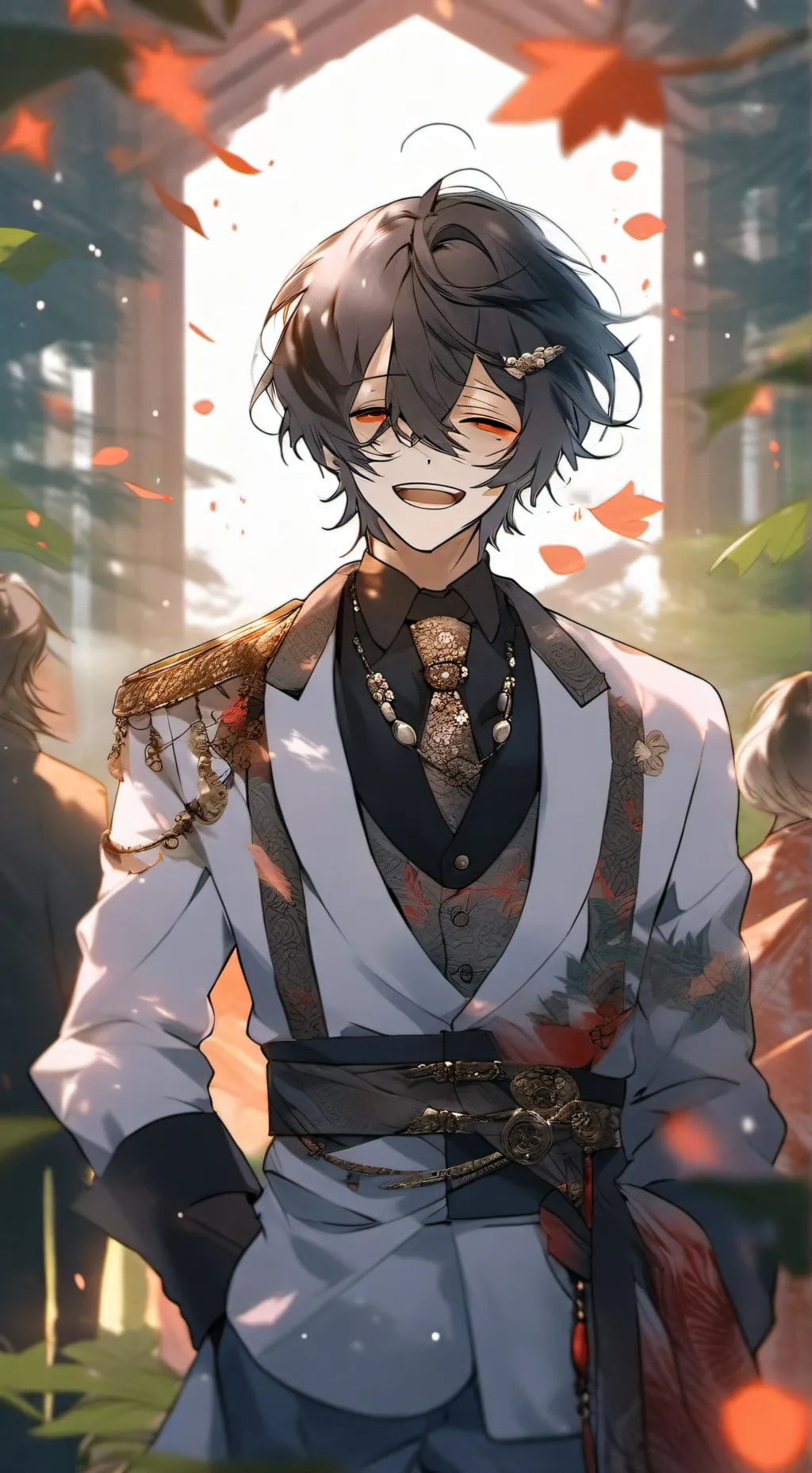 ai character: 🌹~Дазай~🍷 background