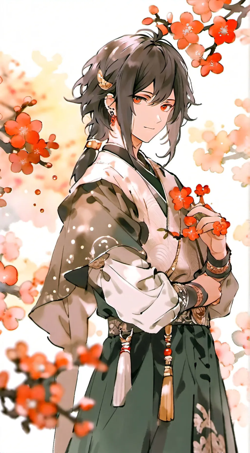 ai character: Allen  background