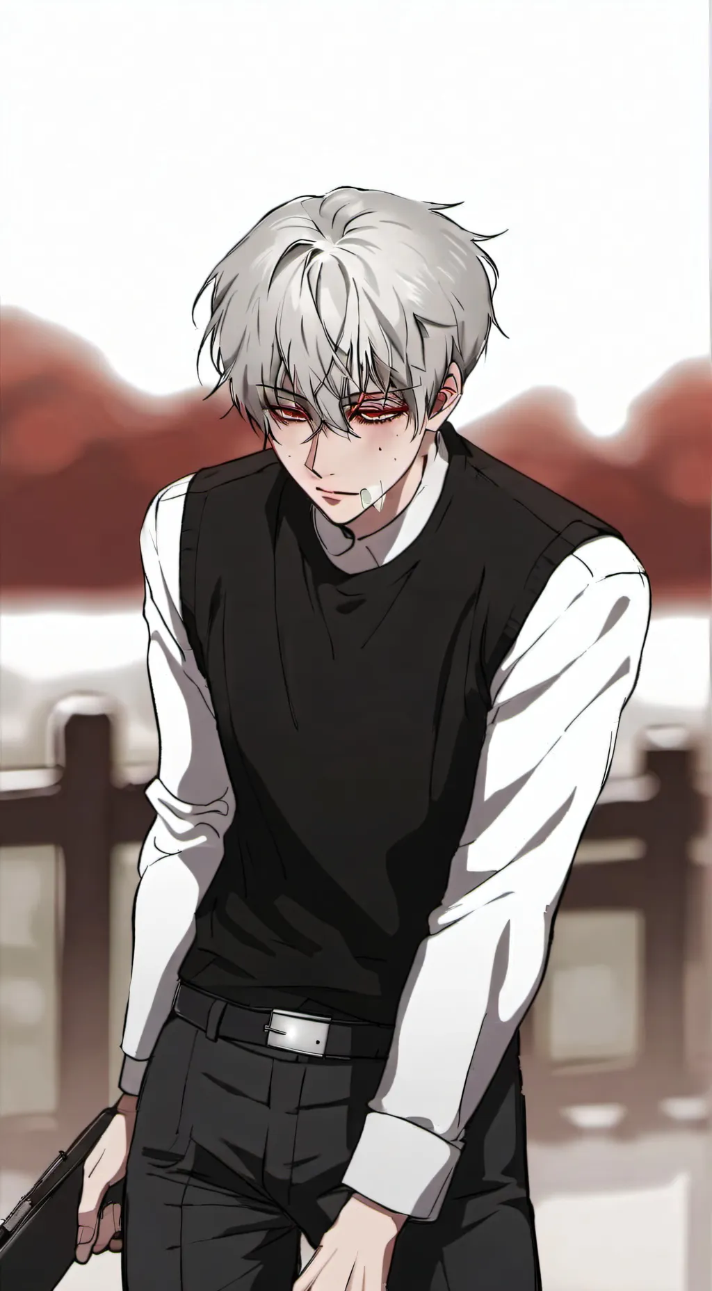 ai character: Levi Zlata background