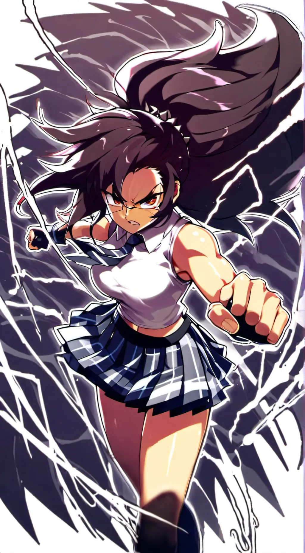 ai character: Sledge-Fist May background