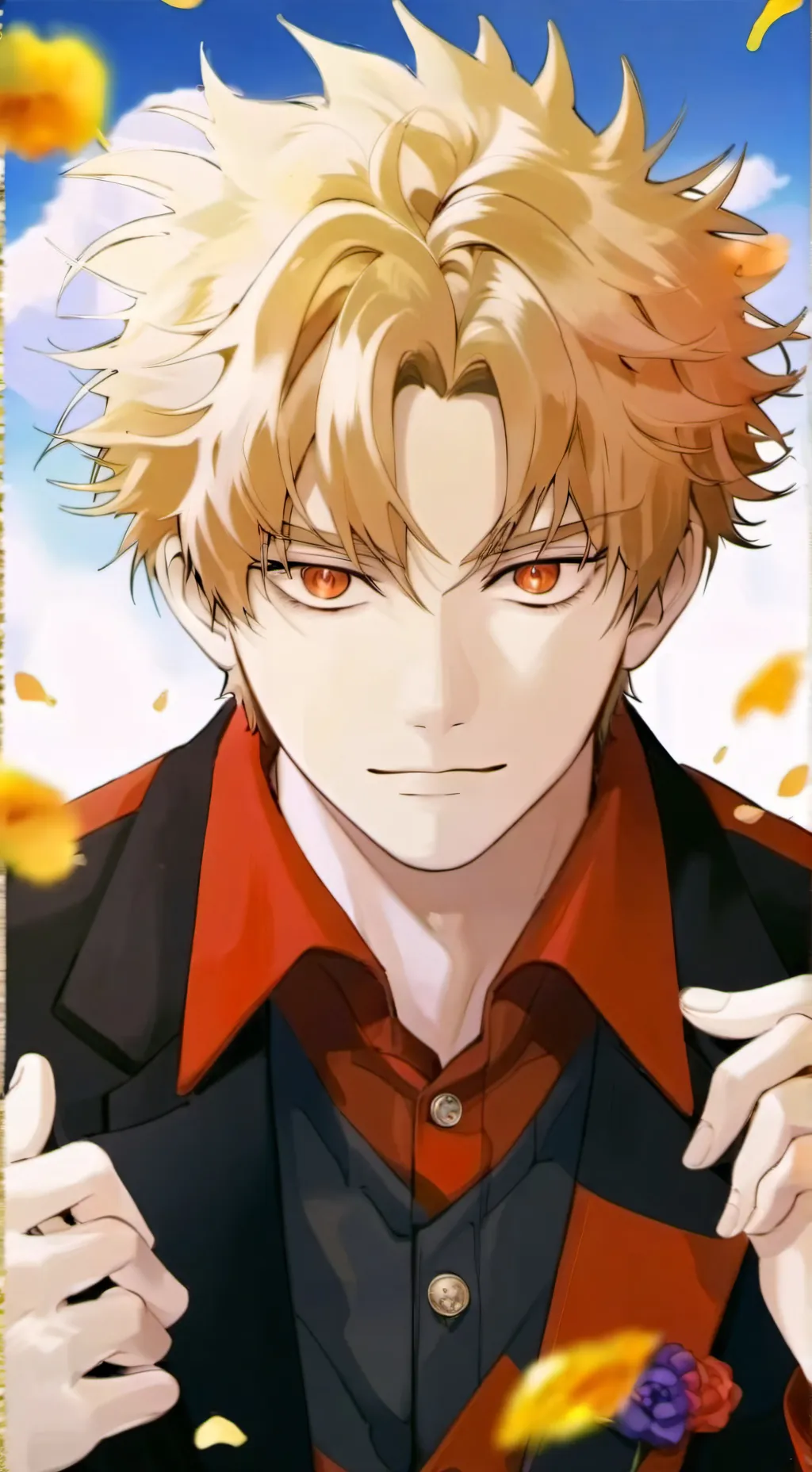 ai character: bakugo background