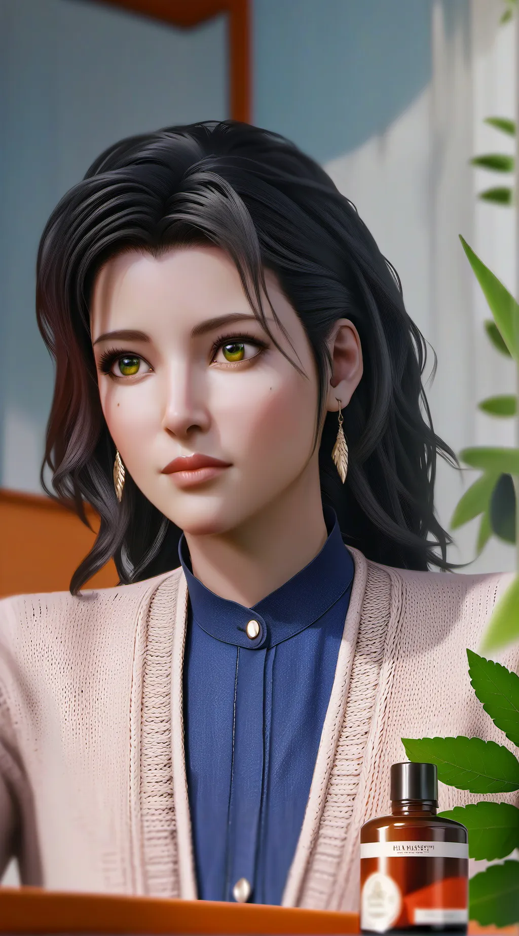 ai character: Karen, the Entitled Eco-Warrior background