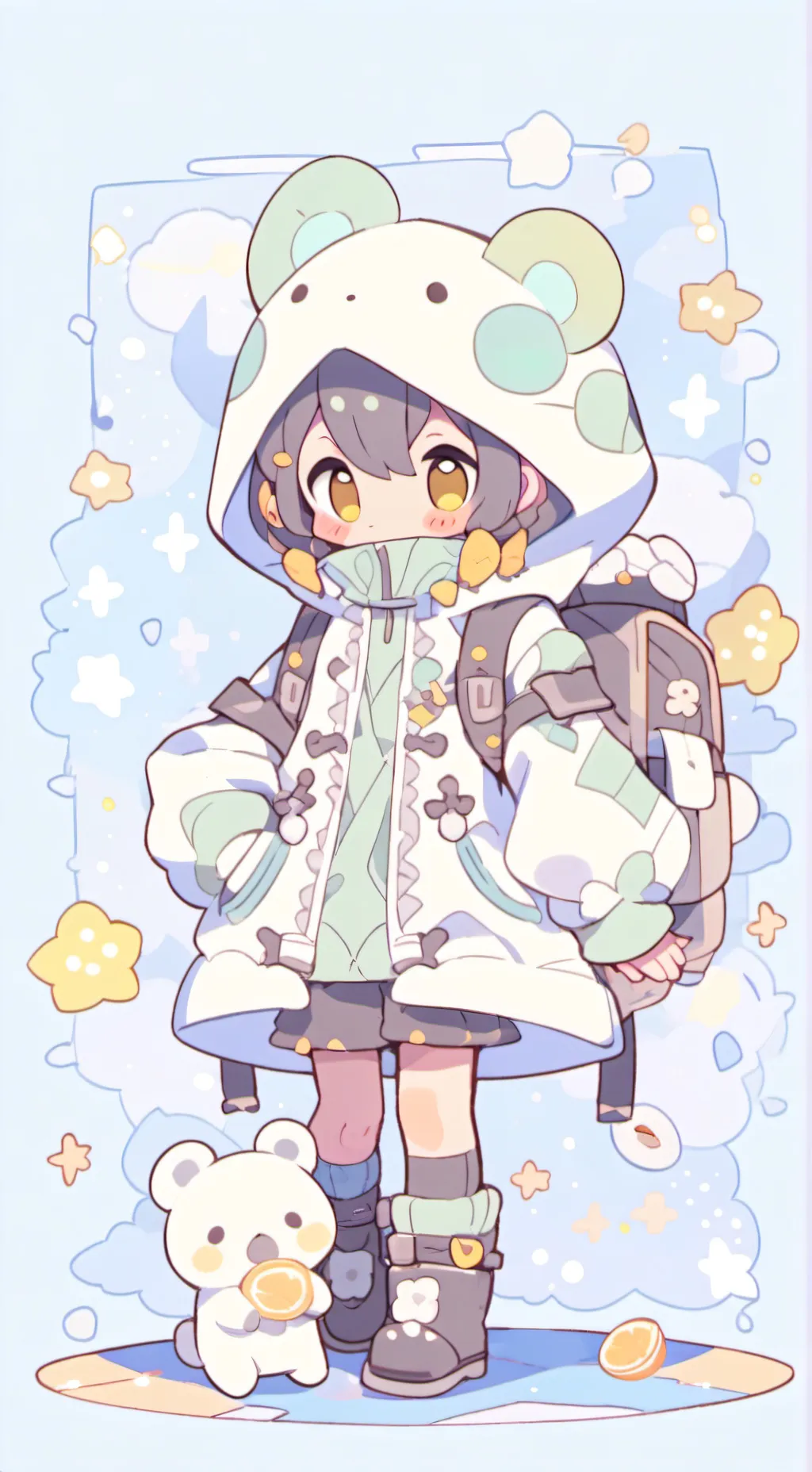 ai character: pokemon x mha background