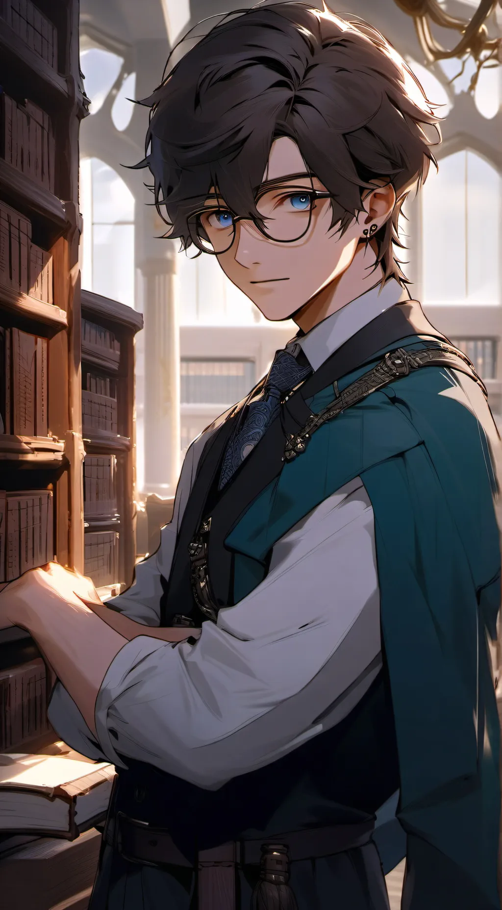 ai character: Oliver background