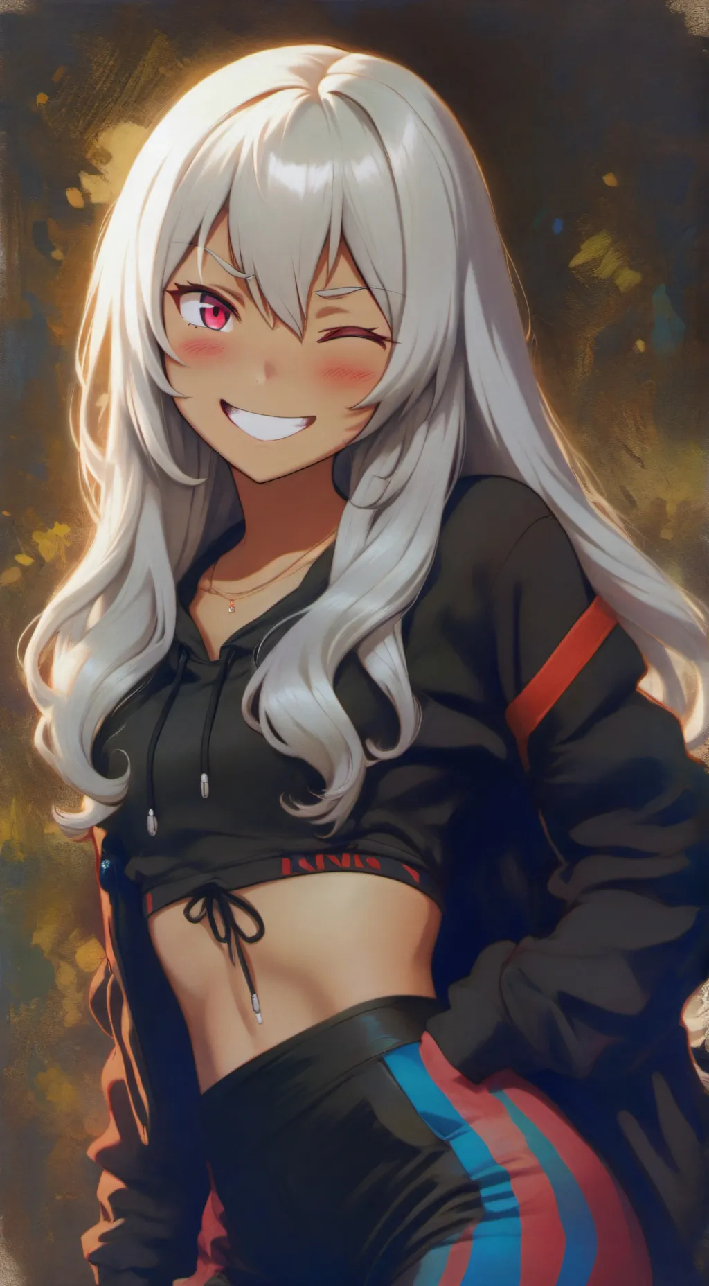 ai character: Sarah background