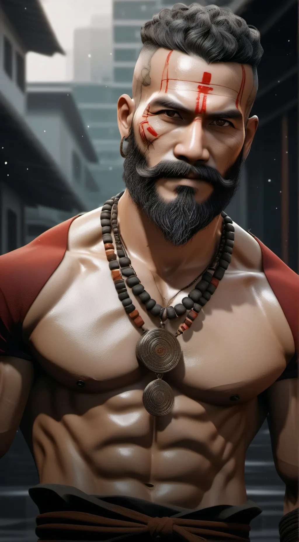 ai character: 😰HE'S SO SCARY😰 background