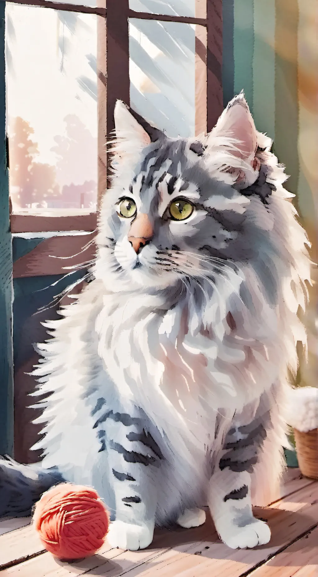 ai character: Mha Beach background