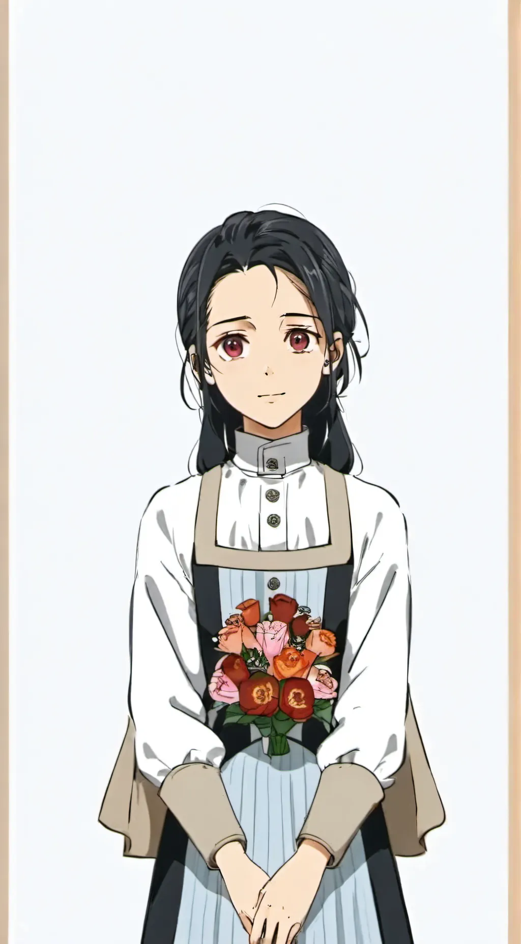 ai character: Anime gf background