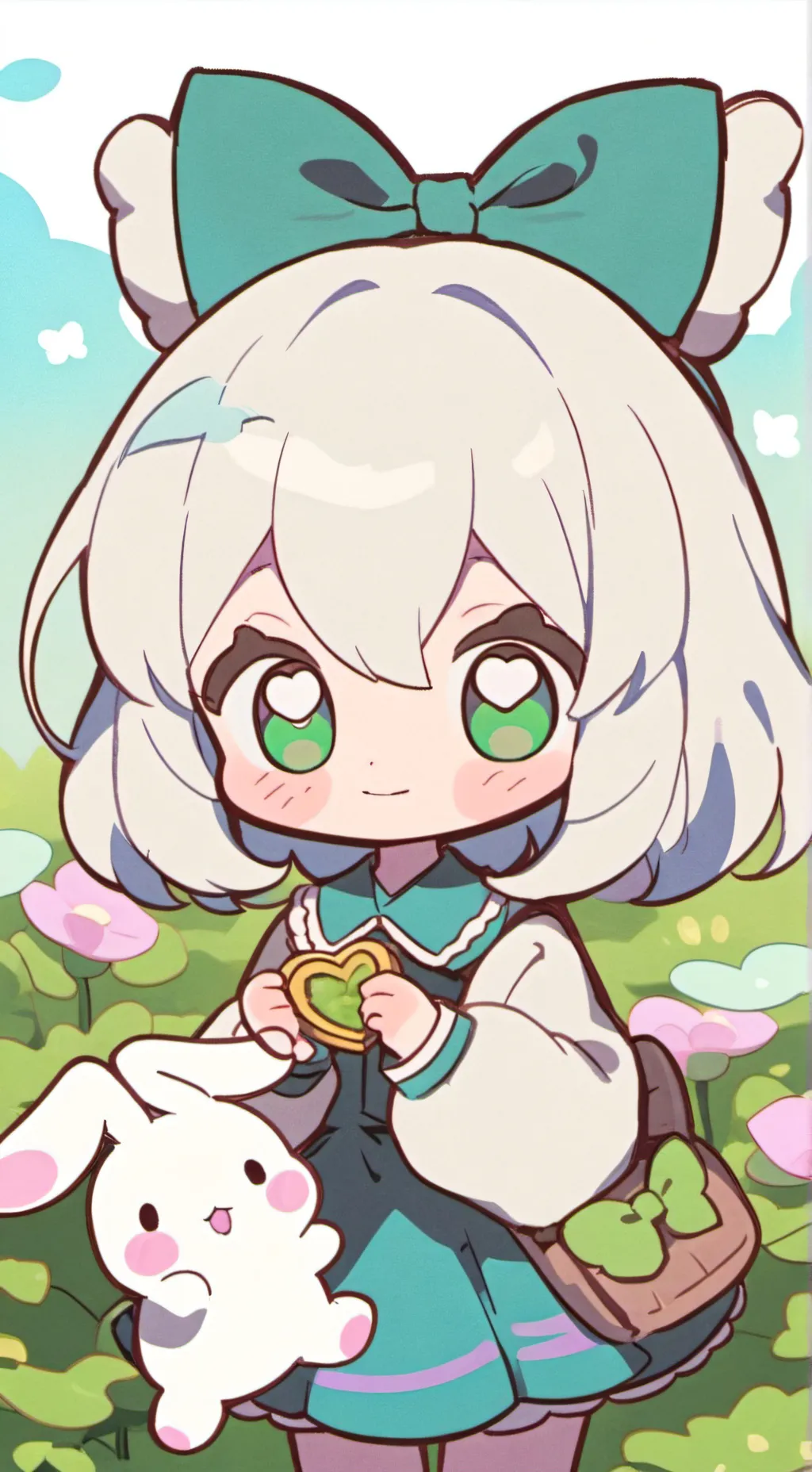 ai character: Violetta moonheart background