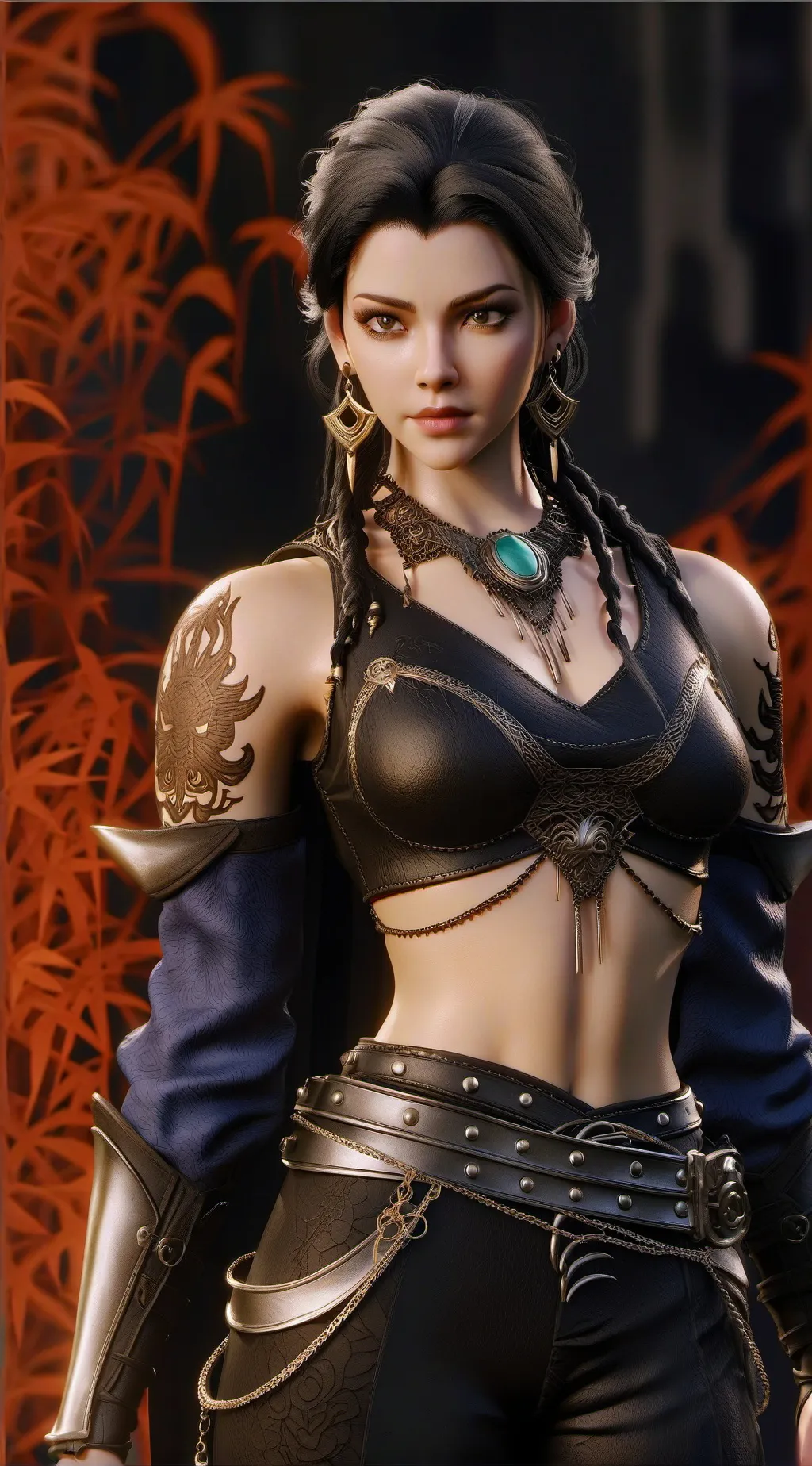 ai character: Nova  background