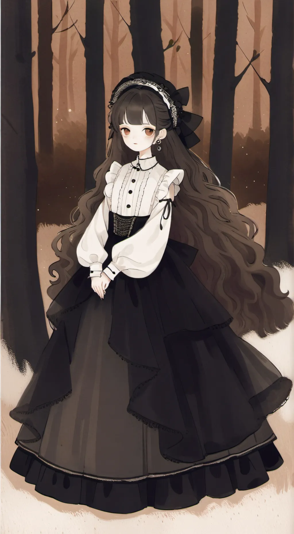 ai character: SASSY Y/N KNY background