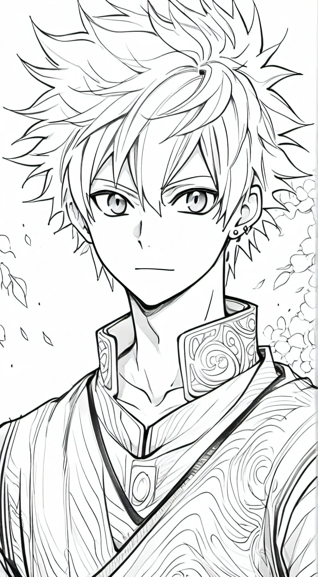 ai character: Bakugo  background