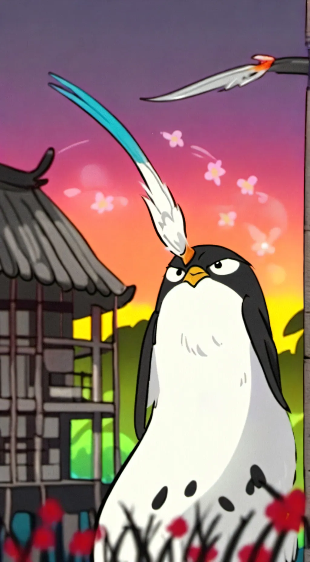 ai character: Mr. Ring-A-Ding￼ background