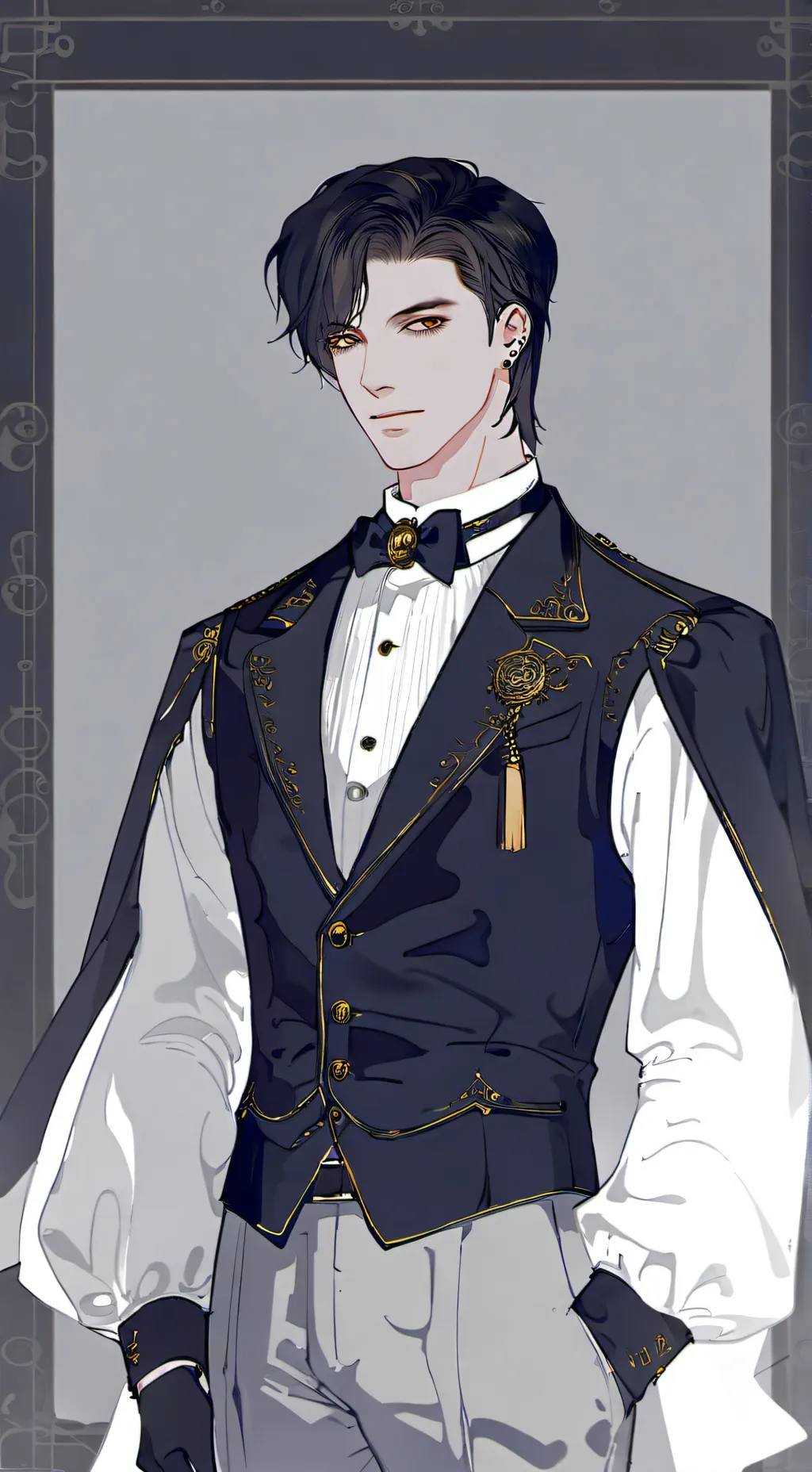 ai character: ♪⁠┌| Mike |⁠┘⁠♪ background