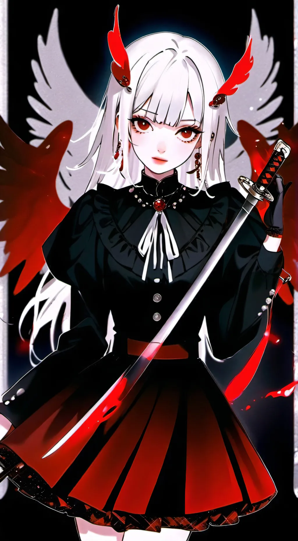 ai character: Velvet background