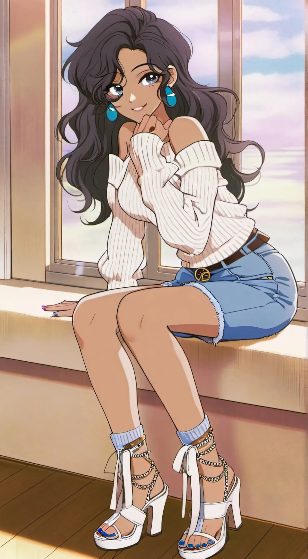 ai character: Magnolia Alejandra background