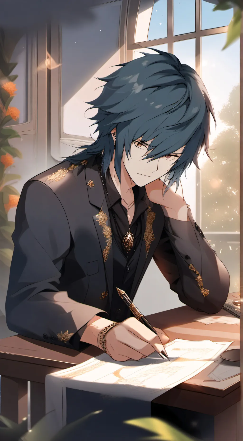 ai character: Brother background