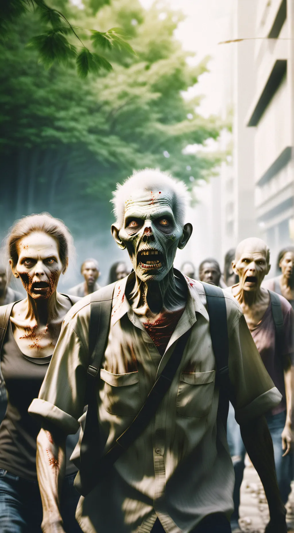 ai character: Your a survivor  background